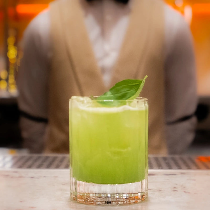 Basil Orgeat Lemonade